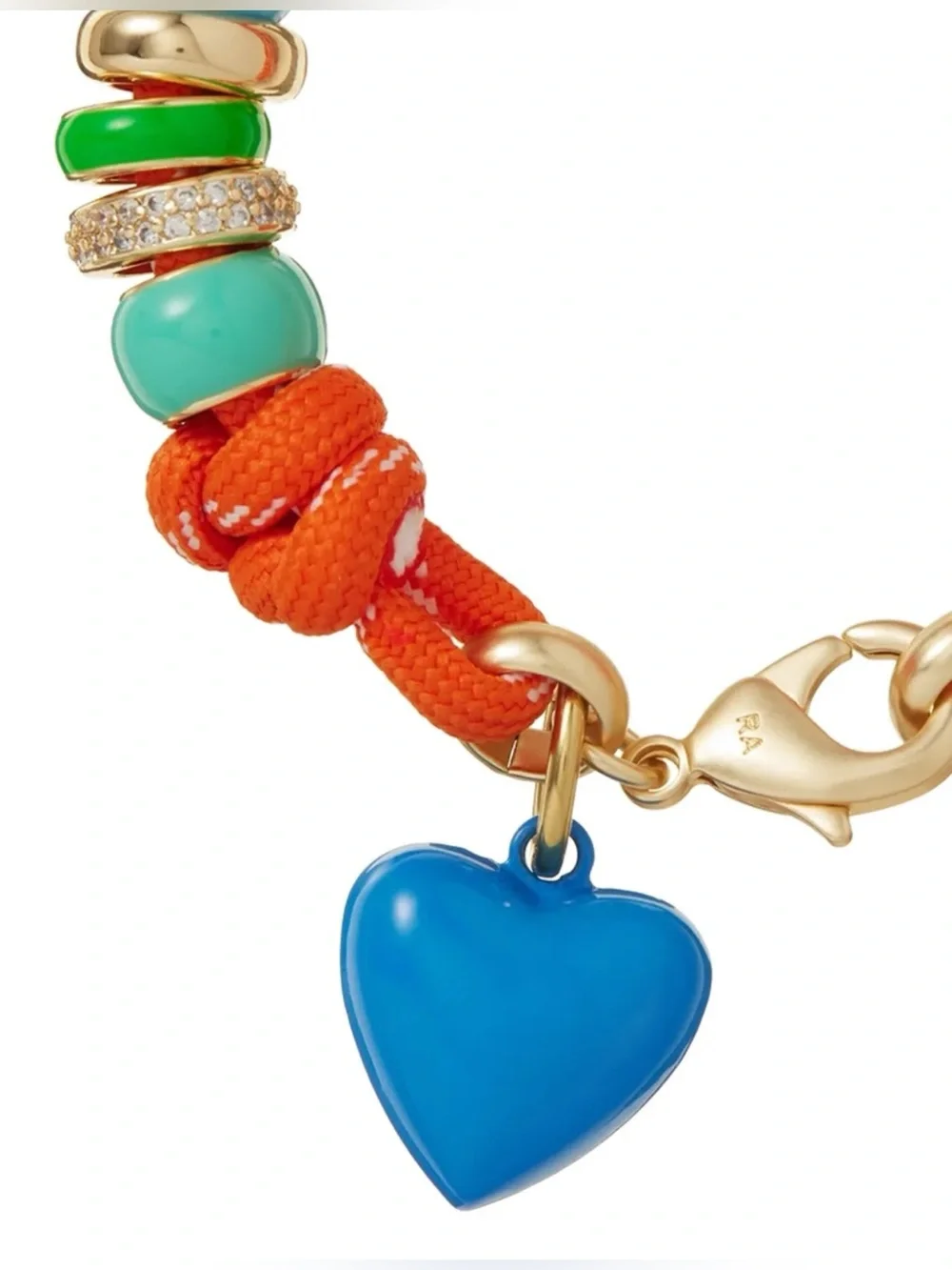 NWOT Roxanne Assoulin The Super Size Happy Cord Bracelet